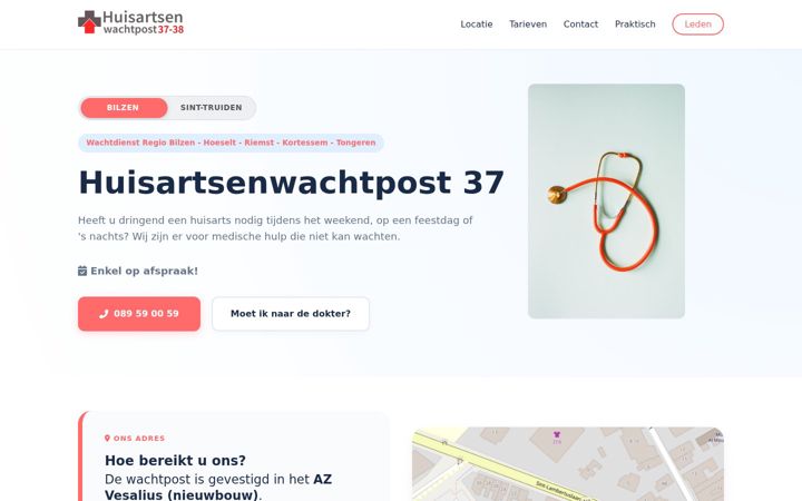 Screenshot of hwp37.be