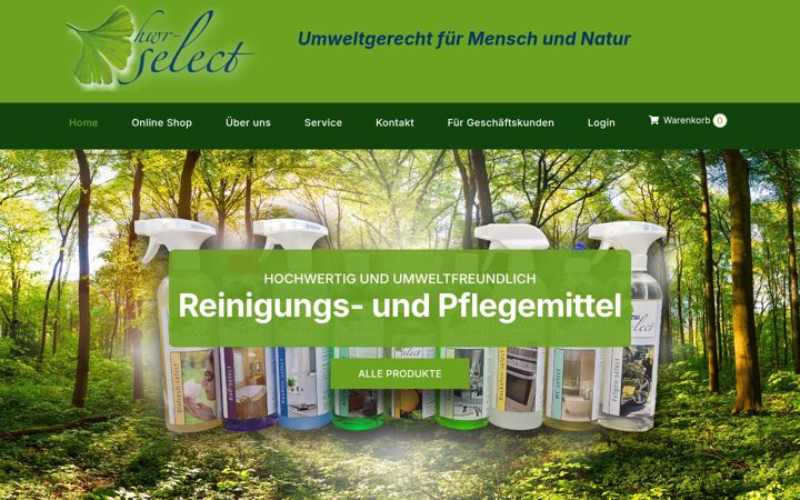 Screenshot of hwr-select.de