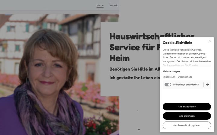 Screenshot of hws-anettefischer.de