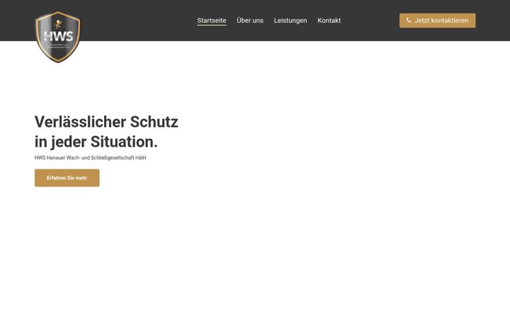 Screenshot of hws-hanau.de