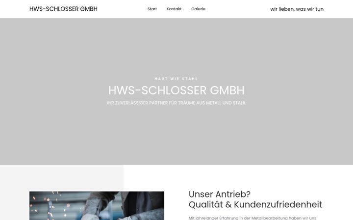 Screenshot of hws-schlosser.at