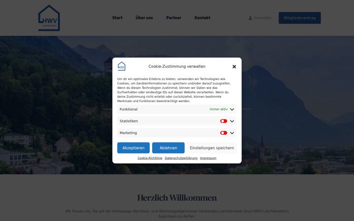 Screenshot of hwv.li