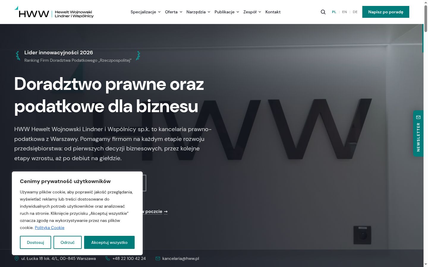 Snímek obrazovky baneru souhlasu zobrazeného před jakoukoli interakcí