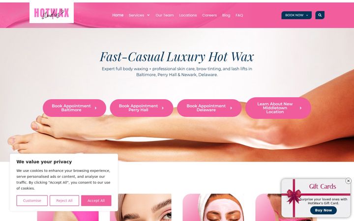 Screenshot of hwwax.com