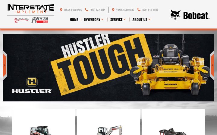 Screenshot of hwy34sales.com