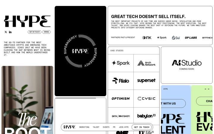 Screenshot of hy.pe