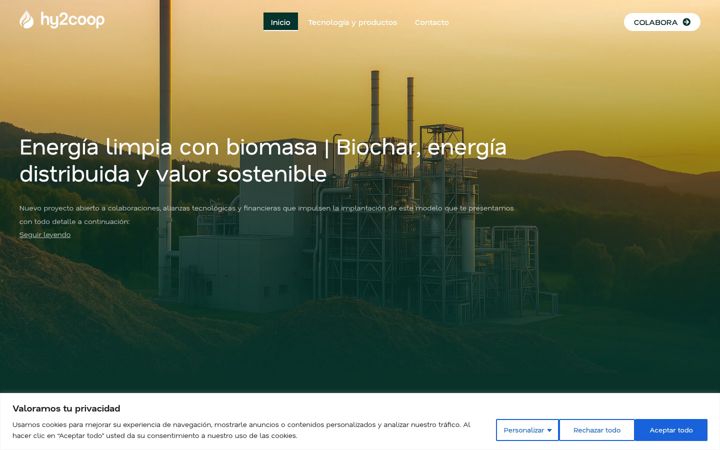 Screenshot of hy2coop.com