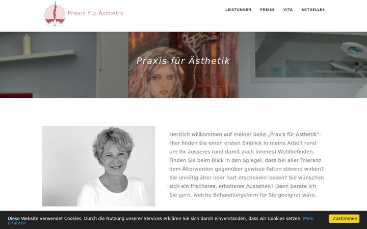 Screenshot of hyaluron-grossmann.de