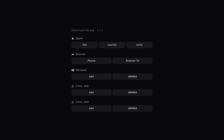Screenshot of hyapp.one