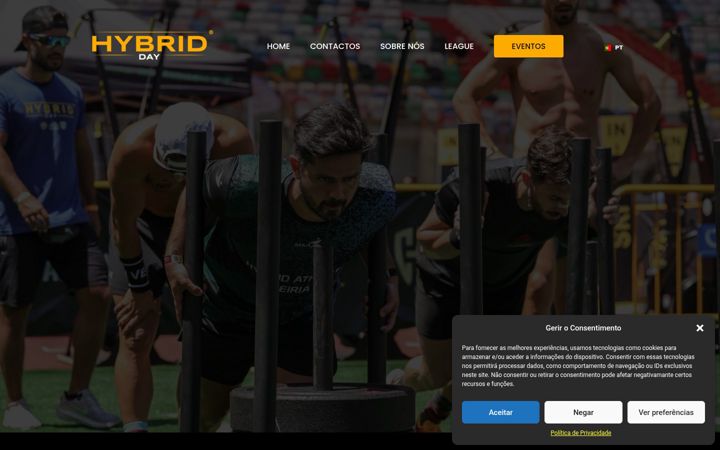 Screenshot of hybrid-day.com