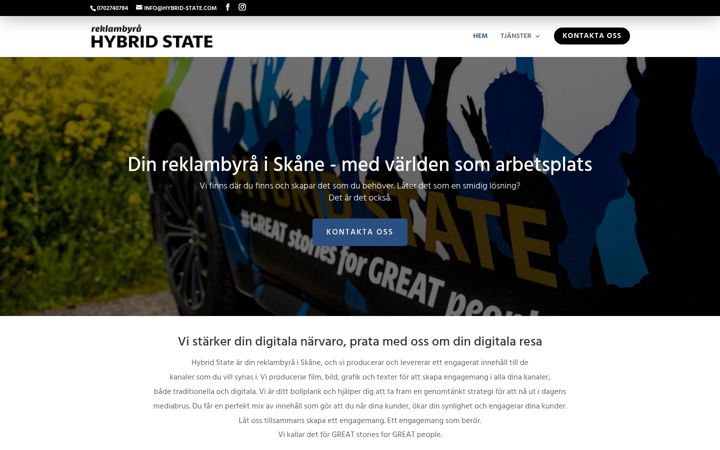 Screenshot of hybrid-state.com