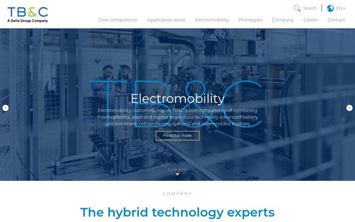 Screenshot of hybrid-technologies.com