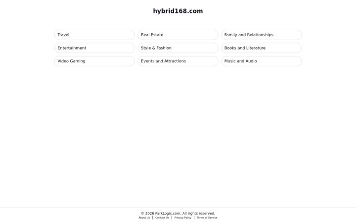 Screenshot του hybrid168.com