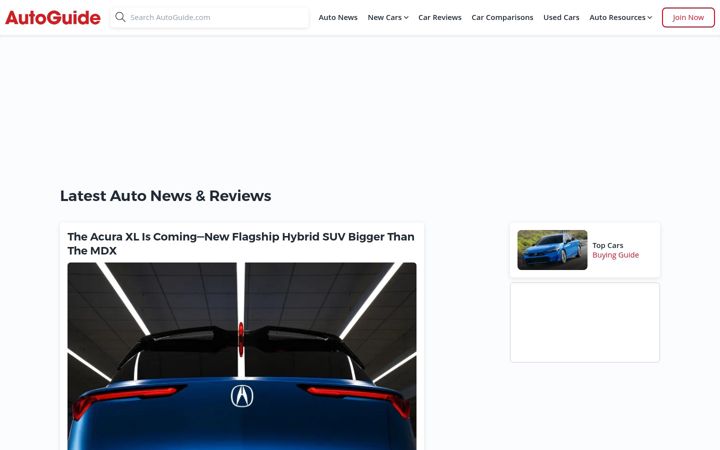 Screenshot of hybridcars.com