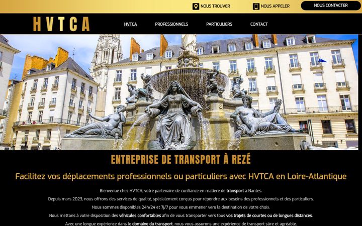 Screenshot of hybride-vtc-atlantique.fr