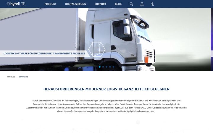 Screenshot of hybrilog.de