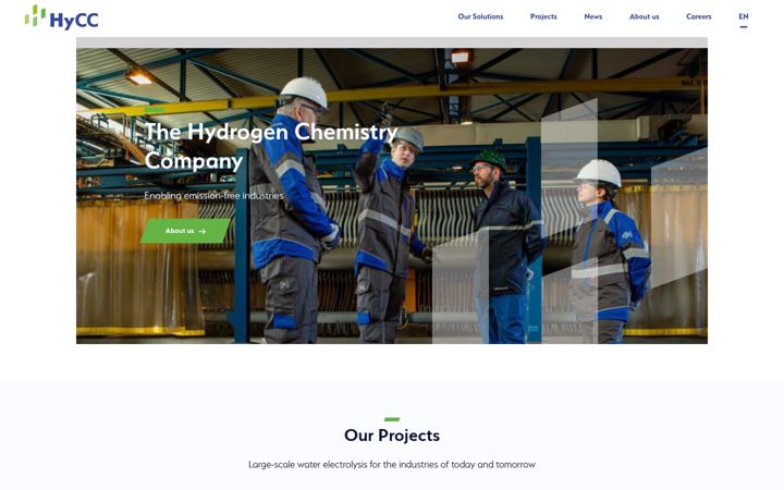 Screenshot of hycc.com