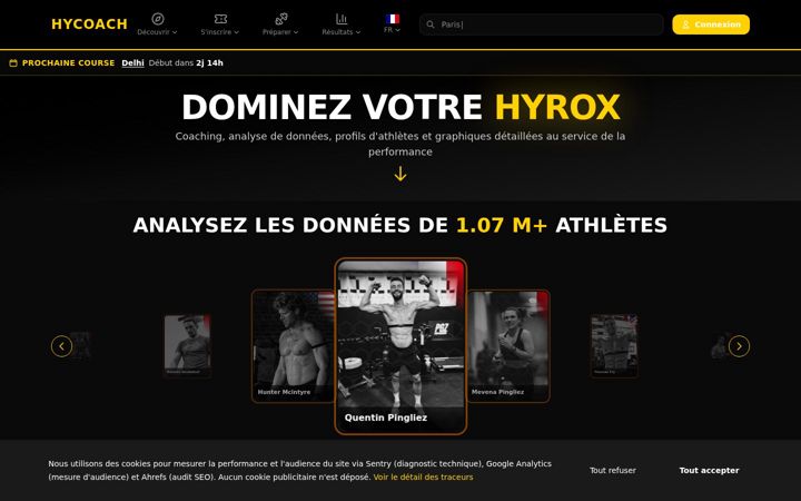 Screenshot of hycoach.ai