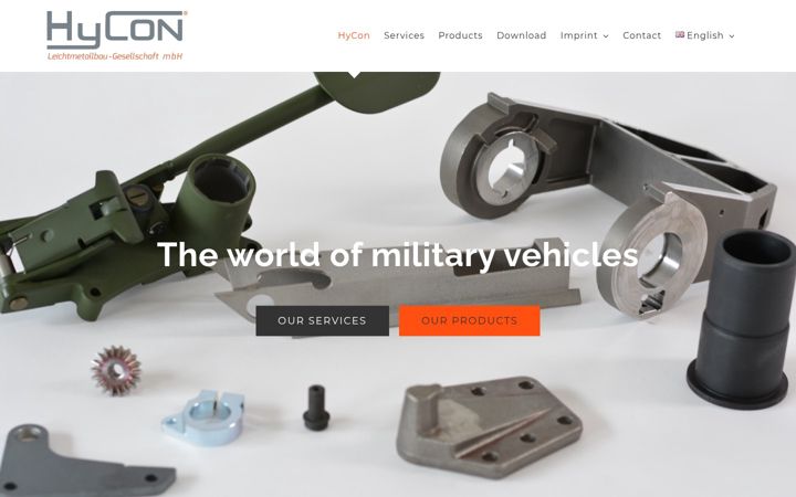 Screenshot ta' hycon-gmbh.de