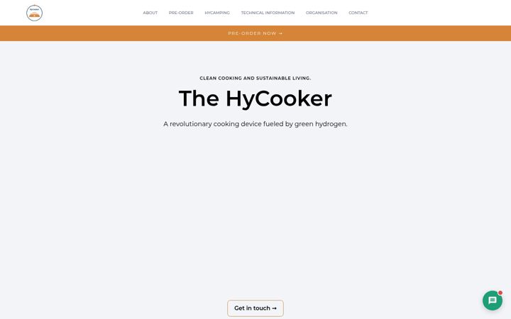 Screenshot of hycooker.com