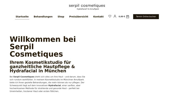Screenshot ta' hydrafacial-muenchen.de