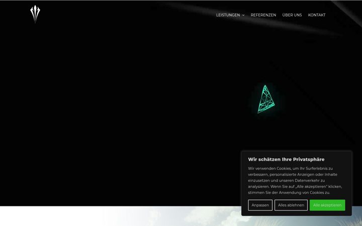 Screenshot ta' hydraforge.de