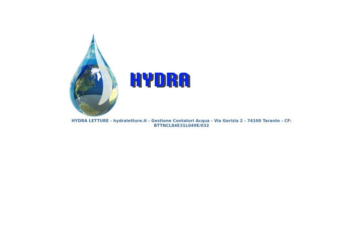 Screenshot of hydraletture.it