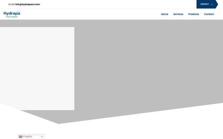 Screenshot of hydrapasrl.com