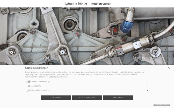 Screenshot of hydraulik-roedler.de