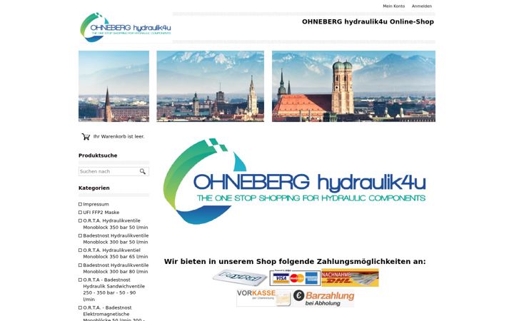 Screenshot of hydraulik24.de