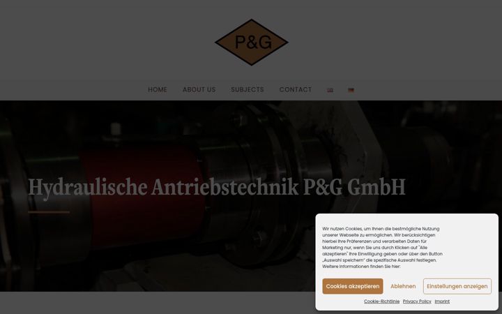 Screenshot of hydraulische-antriebstechnik.de