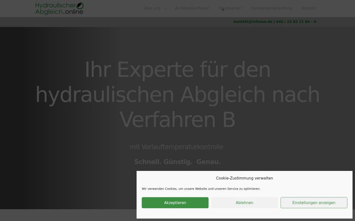 Screenshot of hydraulischerabgleich.online