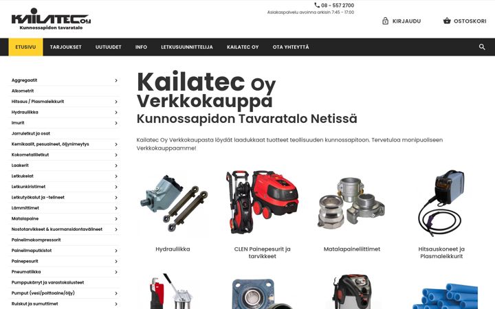 Screenshot of hydraulisylinteri.net