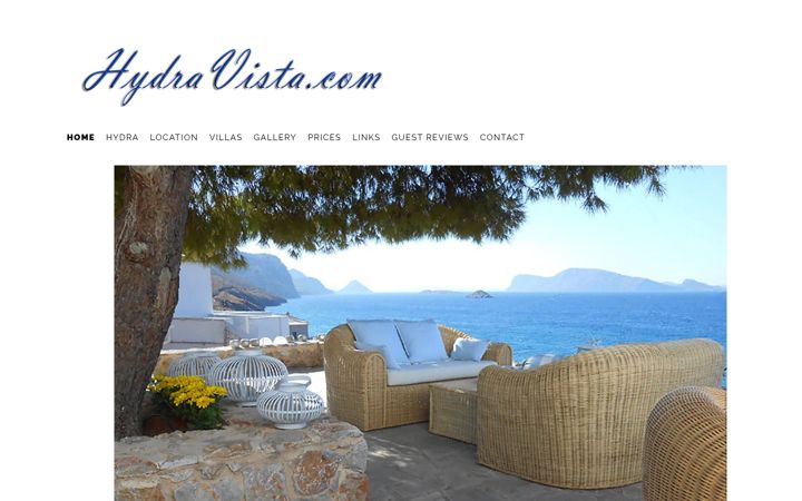 Screenshot of hydravista.com