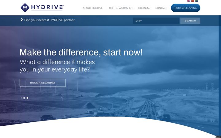 Screenshot of hydrive.com