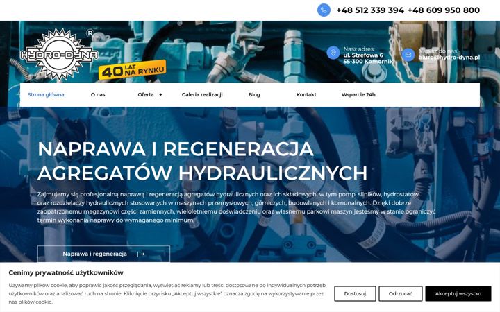 Screenshot of hydro-dyna.pl