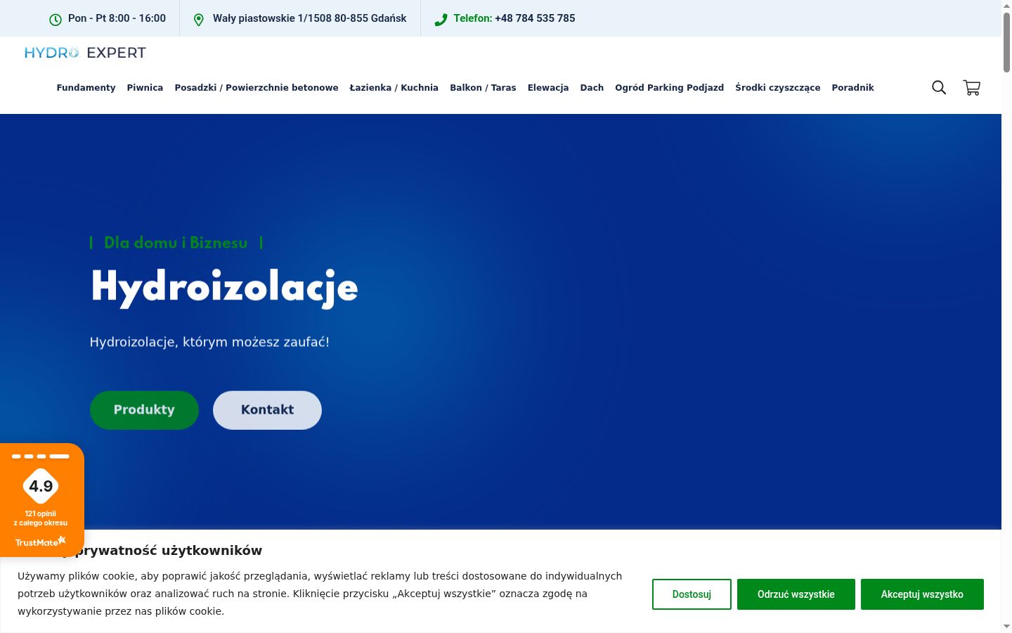 Screenshot tal-banner tal-kunsens muri qabel kwalunkwe interazzjoni