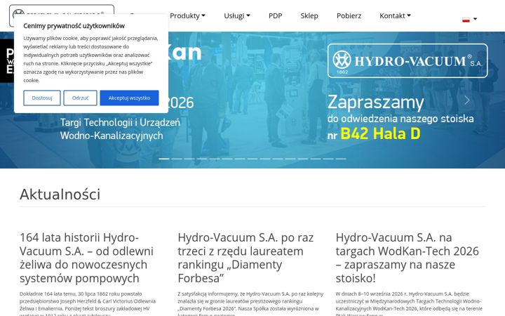 Screenshot of hydro-vacuum.com.pl