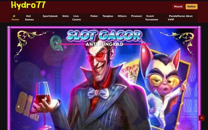 Screenshot of hydro77.net