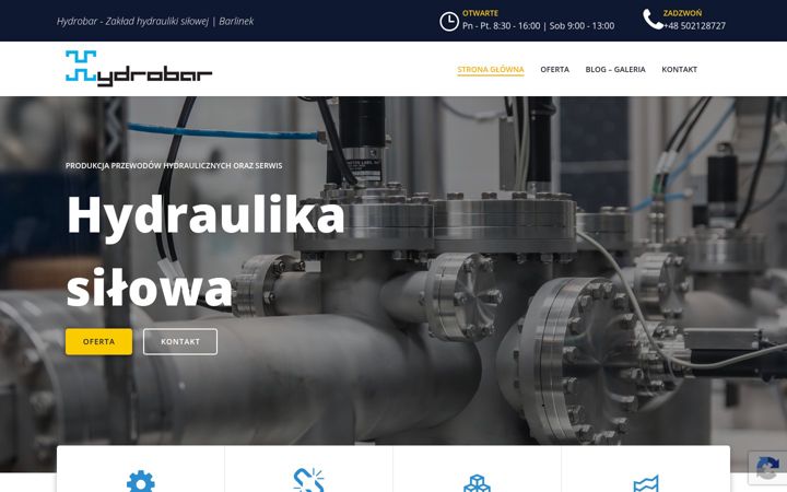 Screenshot of hydrobar.pl