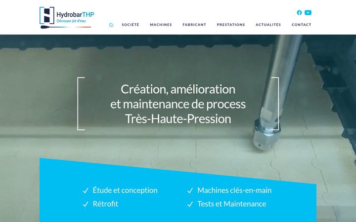 Screenshot of hydrobarthp.fr