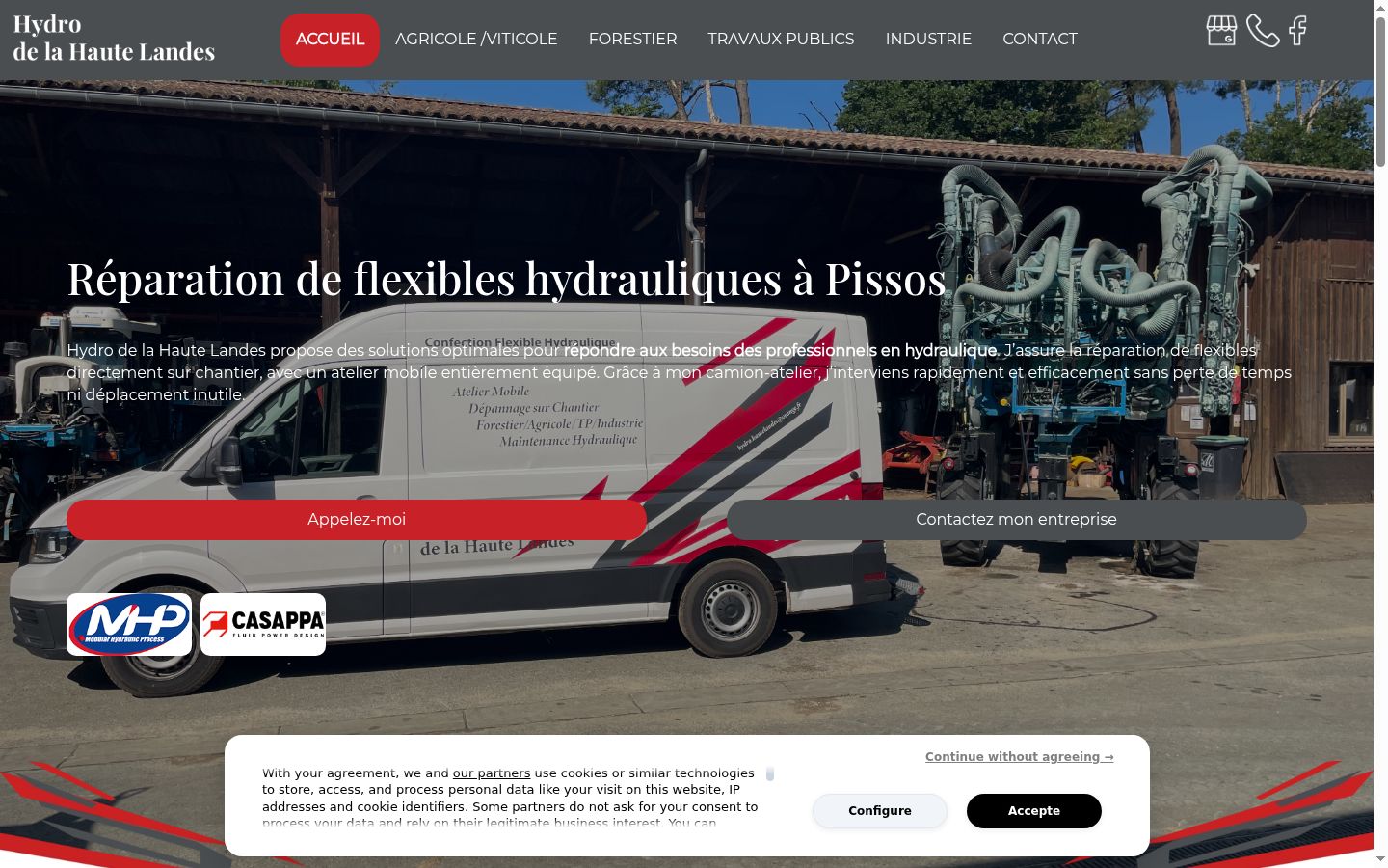 Sutikimo reklamjuostės, rodytos prieš bet kokią sąveiką, ekrano kopija