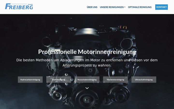 Snímek obrazovky hydrogencarbon-reinigung.de