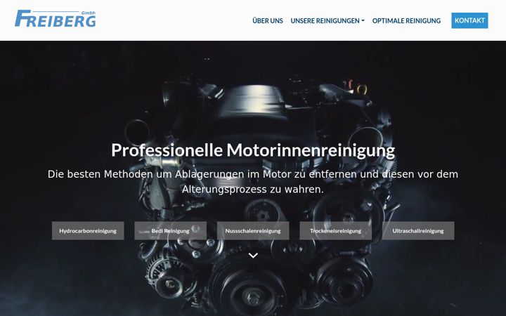 Screenshot of hydrogencarbonmotorreinigung.de