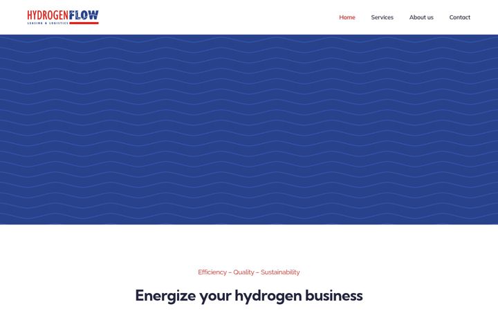 Screenshot of hydrogenflow.eu