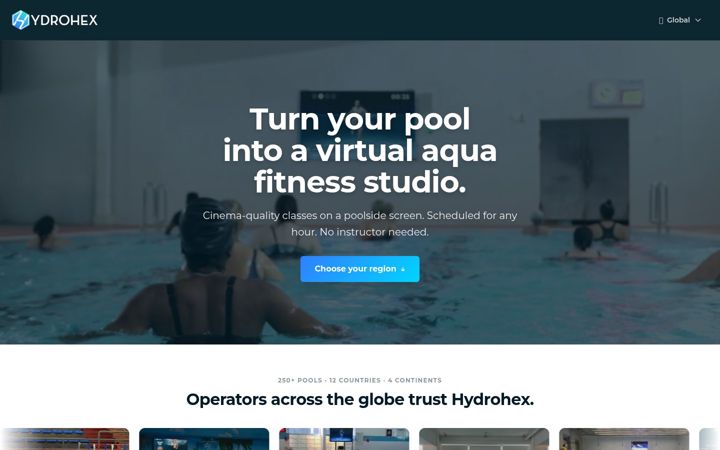 Screenshot of hydrohex.com