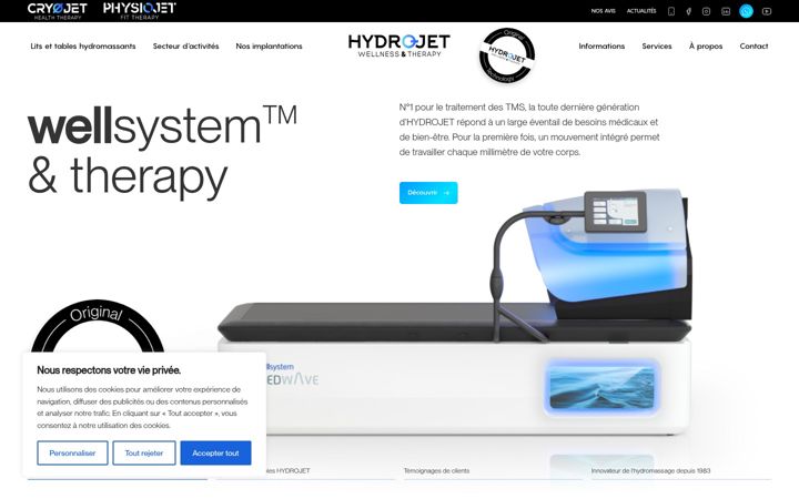 Screenshot of hydrojetsystem-france.fr