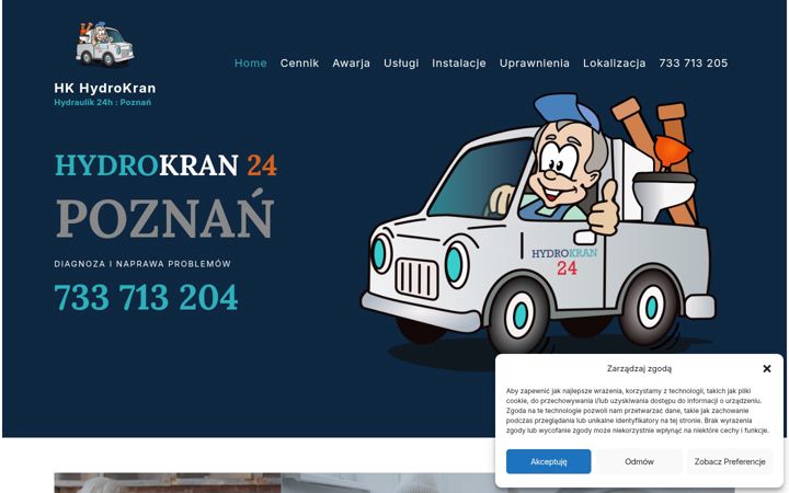 Screenshot of hydrokran.pl