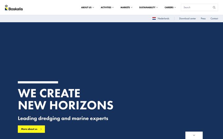 Screenshot of hydronamic.nl