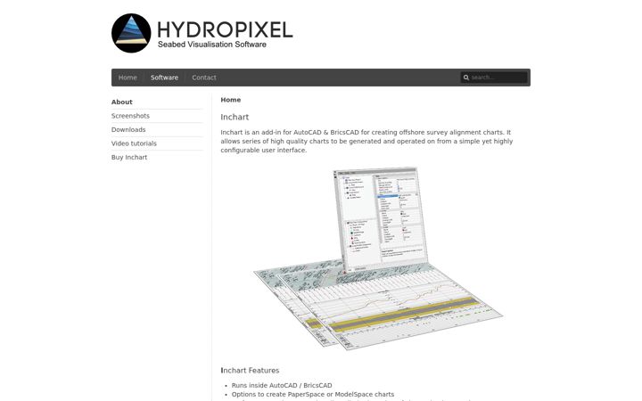 Screenshot of hydropixel.com
